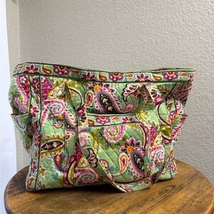 Large Vera Bradley Paisley Tote